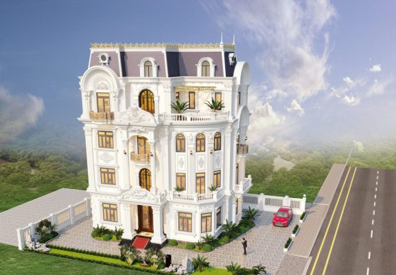 thi công biệt thự tân cổ điển tại đồng nai