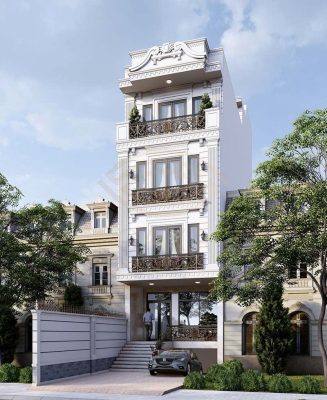 thi công biệt thự tân cổ điển tại đồng nai